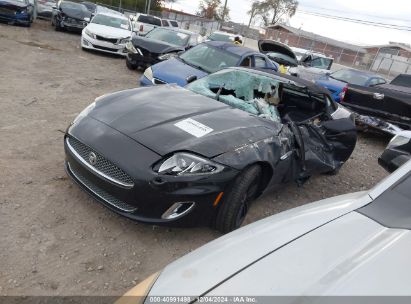 2013 JAGUAR XK Black  Gasoline SAJWA4GB1DLB49192 photo #3