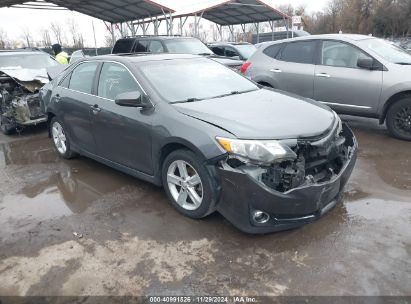 2014 TOYOTA CAMRY SE Gray  Gasoline 4T1BF1FKXEU428790 photo #1