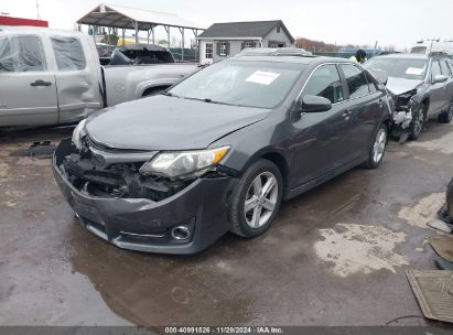 2014 TOYOTA CAMRY SE Gray  Gasoline 4T1BF1FKXEU428790 photo #3