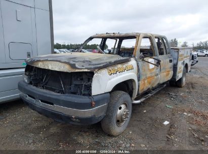 2006 CHEVROLET SILVERADO 3500 LT3 White  Diesel 1GCJK33D76F260366 photo #1