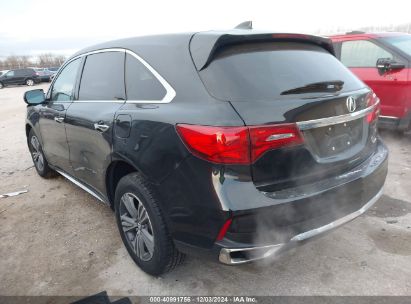 2019 ACURA MDX STANDARD Black  Gasoline 5J8YD4H38KL030931 photo #4