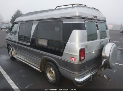 1990 DODGE RAM VAN B250 Gray  Gasoline 2B7HB21Y1LK770384 photo #4