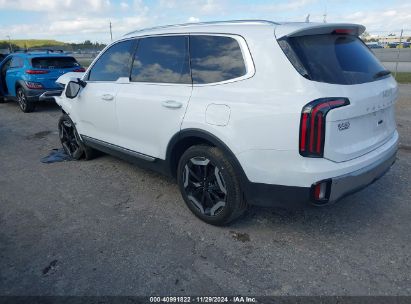 2023 KIA TELLURIDE EX White  Gasoline 5XYP34GC0PG341741 photo #4