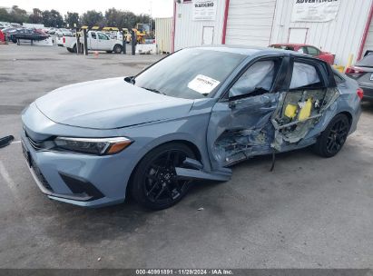 2024 HONDA CIVIC SPORT Gray  Gasoline 2HGFE2F50RH561917 photo #3