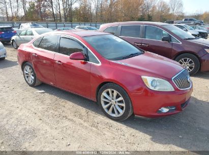 2012 BUICK VERANO LEATHER GROUP Red  Flexible Fuel 1G4PS5SK7C4182499 photo #1