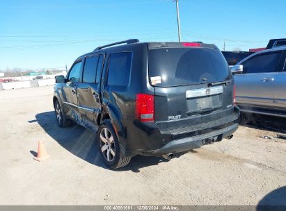 2012 HONDA PILOT TOURING Black  Gasoline 5FNYF3H94CB030761 photo #4