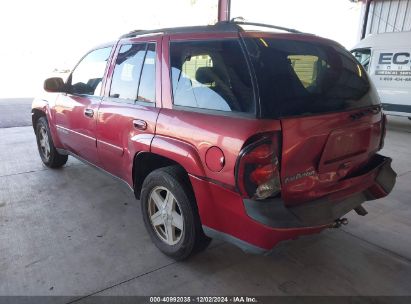 2002 CHEVROLET TRAILBLAZER LTZ Burgundy  gas 1GNDT13S522397070 photo #4