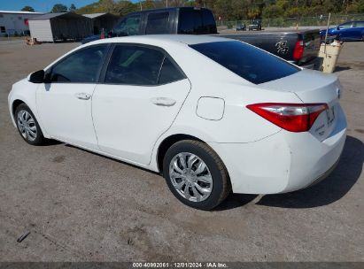 2016 TOYOTA COROLLA LE White  Gasoline 2T1BURHE3GC725349 photo #4