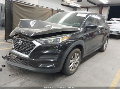 2019 HYUNDAI TUCSON SE Black  Gasoline KM8J23A43KU995172 photo #3