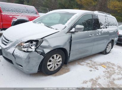 2010 HONDA ODYSSEY EX Blue  Gasoline 5FNRL3H50AB072481 photo #3