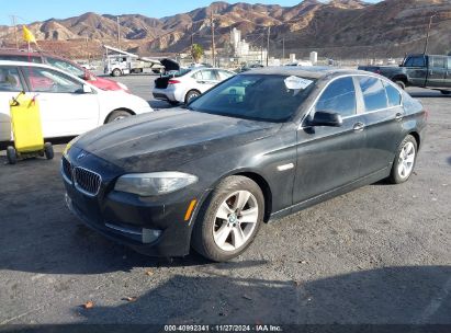 2011 BMW 528I Black  Gasoline WBAFR1C56BC740132 photo #3