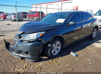 2016 CHEVROLET MALIBU LIMITED LS Black  Gasoline 1G11B5SA3GU115642 photo #3