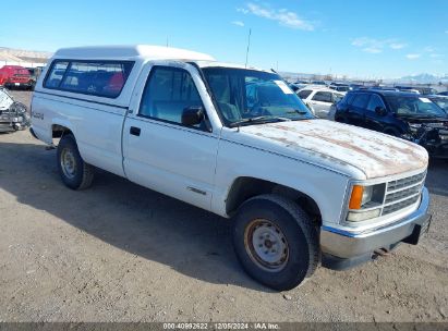 1991 CHEVROLET GMT-400 K1500 White  Gasoline 1GCDK14KXME162739 photo #1