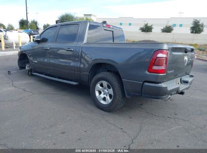 2019 RAM 1500 BIG HORN/LONE STAR  4X2 5'7 BOX Gray  Gasoline 1C6RREFT9KN651054 photo #4