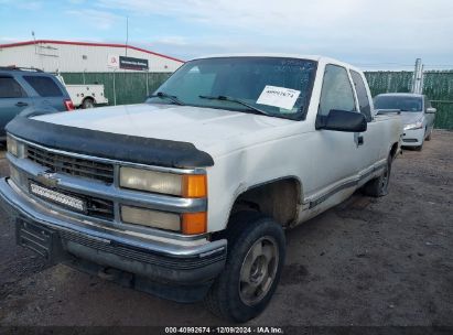 1996 CHEVROLET GMT-400 K1500 White  Gasoline 2GCEK19R6T1242162 photo #3