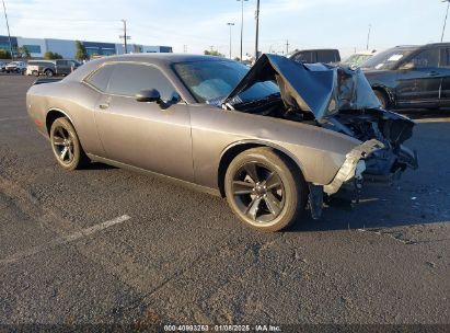 2015 DODGE CHALLENGER SXT Gray  Flexible Fuel 2C3CDZAG1FH711992 photo #1