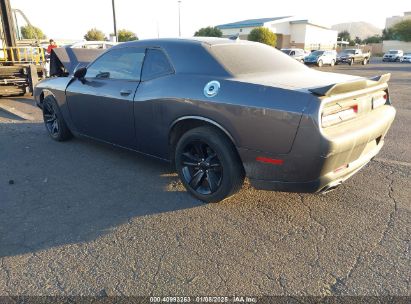 2015 DODGE CHALLENGER SXT Gray  Flexible Fuel 2C3CDZAG1FH711992 photo #4