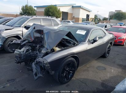 2015 DODGE CHALLENGER SXT Gray  Flexible Fuel 2C3CDZAG1FH711992 photo #3