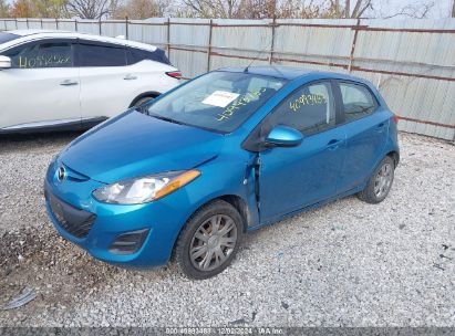 2012 MAZDA MAZDA2 SPORT Blue  Gasoline JM1DE1KY2C0151146 photo #3