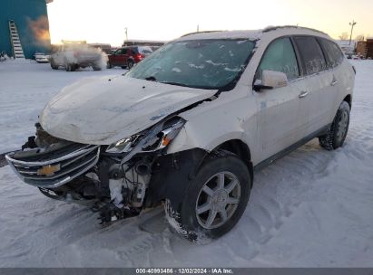 2015 CHEVROLET TRAVERSE 1LT White 4dr spor gas 1GNKVGKD7FJ150880 photo #3