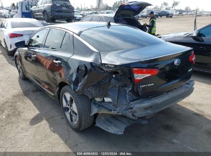 2012 KIA OPTIMA HYBRID EX Black  hybrid engine KNAGM4AD7C5025445 photo #4