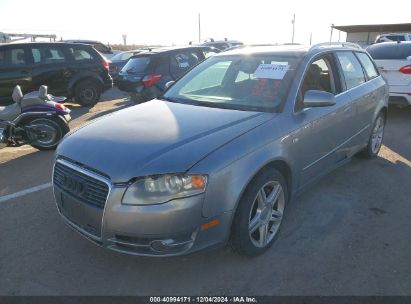 2007 AUDI A4 2.0T AVANT Gray  Gasoline WAUKF78E07A113433 photo #3