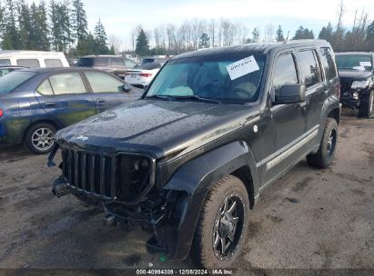 2011 JEEP LIBERTY SPORT Black  Gasoline 1J4PN2GK9BW560077 photo #3