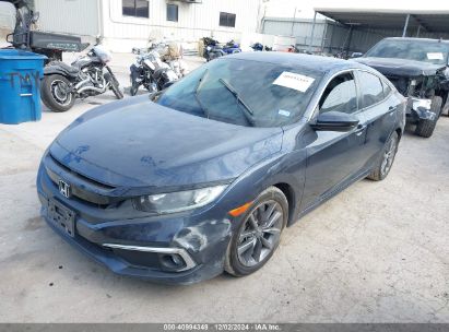 2021 HONDA CIVIC EX Gray  Gasoline 2HGFC1F39MH703849 photo #3