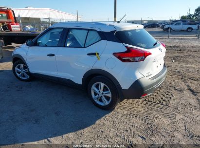 2019 NISSAN KICKS S White  Gasoline 3N1CP5CU5KL564076 photo #4