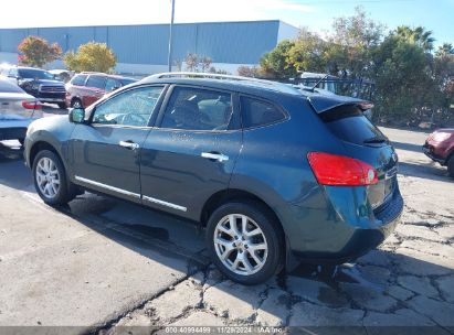 2013 NISSAN ROGUE SV W/SL PKG Blue  Gasoline JN8AS5MV3DW607342 photo #4