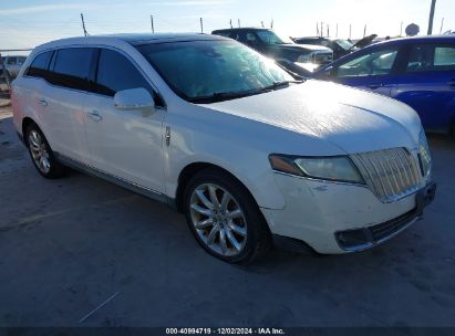 2011 LINCOLN MKT White  Gasoline 2LMHJ5FR1BBJ53717 photo #1