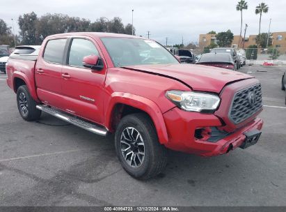 2020 TOYOTA TACOMA TRD SPORT Red  Gasoline 3TMAZ5CN1LM139635 photo #1