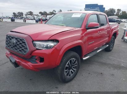 2020 TOYOTA TACOMA TRD SPORT Red  Gasoline 3TMAZ5CN1LM139635 photo #3