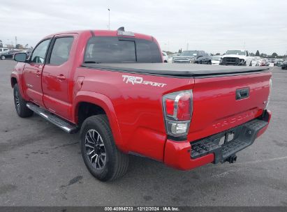 2020 TOYOTA TACOMA TRD SPORT Red  Gasoline 3TMAZ5CN1LM139635 photo #4