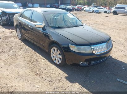 2008 LINCOLN MKZ Black  Gasoline 3LNHM26T68R643352 photo #1