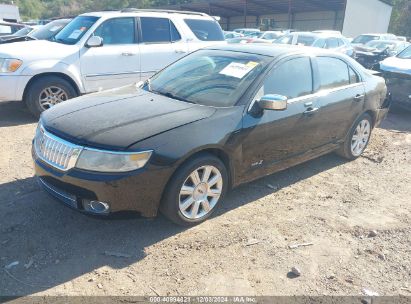 2008 LINCOLN MKZ Black  Gasoline 3LNHM26T68R643352 photo #3