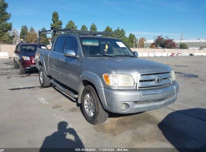 2005 TOYOTA TUNDRA SR5 V8 White  Gasoline 5TBDT44115S473244 photo #1