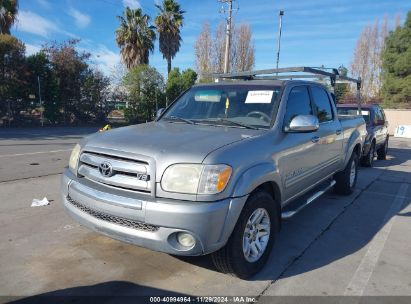 2005 TOYOTA TUNDRA SR5 V8 White  Gasoline 5TBDT44115S473244 photo #3