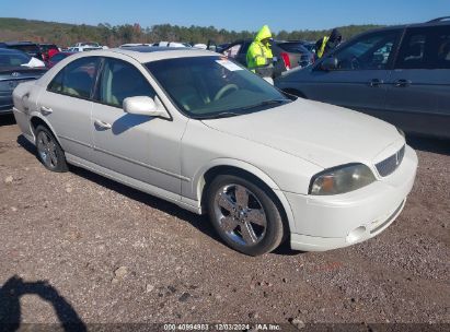 2006 LINCOLN LS V8 White  Gasoline 1LNHM87A56Y619848 photo #1