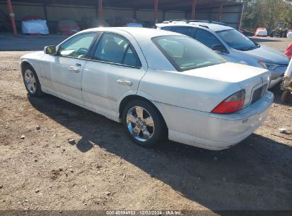 2006 LINCOLN LS V8 White  Gasoline 1LNHM87A56Y619848 photo #4