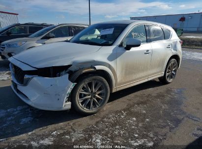 2024 MAZDA CX-5 2.5 S PREMIUM White  Gasoline JM3KFBDM9R0379746 photo #3