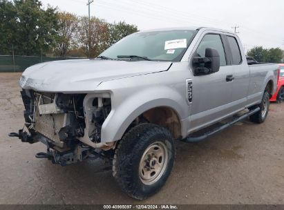 2021 FORD F-250 XL Silver  Gasoline 1FT7X2B63MED59598 photo #3