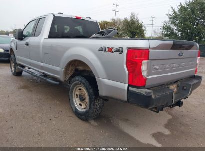 2021 FORD F-250 XL Silver  Gasoline 1FT7X2B63MED59598 photo #4