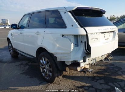 2015 LAND ROVER RANGE ROVER SPORT 3.0L V6 SUPERCHARGED HSE White  Gasoline SALWR2VF7FA624897 photo #4