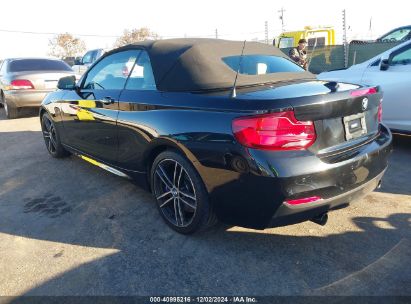 2019 BMW M240I Black  Gasoline WBA2N1C54KVC28600 photo #4