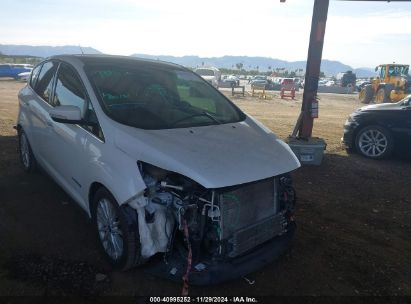 2016 FORD C-MAX HYBRID SEL White  Hybrid 1FADP5BU7GL109483 photo #1