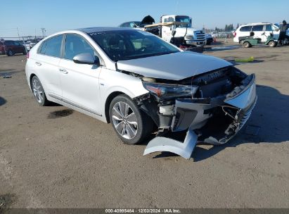 2019 HYUNDAI IONIQ HYBRID LIMITED Silver  Hybrid KMHC05LCXKU133145 photo #1