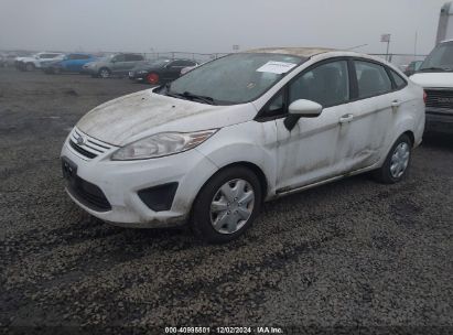 2012 FORD FIESTA S White  Gasoline 3FADP4AJ1CM112244 photo #3