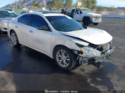 2012 NISSAN MAXIMA 3.5 SV White  Gasoline 1N4AA5AP2CC841398 photo #1