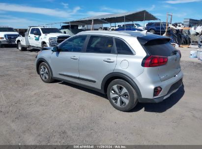 2021 KIA NIRO LX Silver  Hybrid KNDCB3LC0M5475817 photo #4